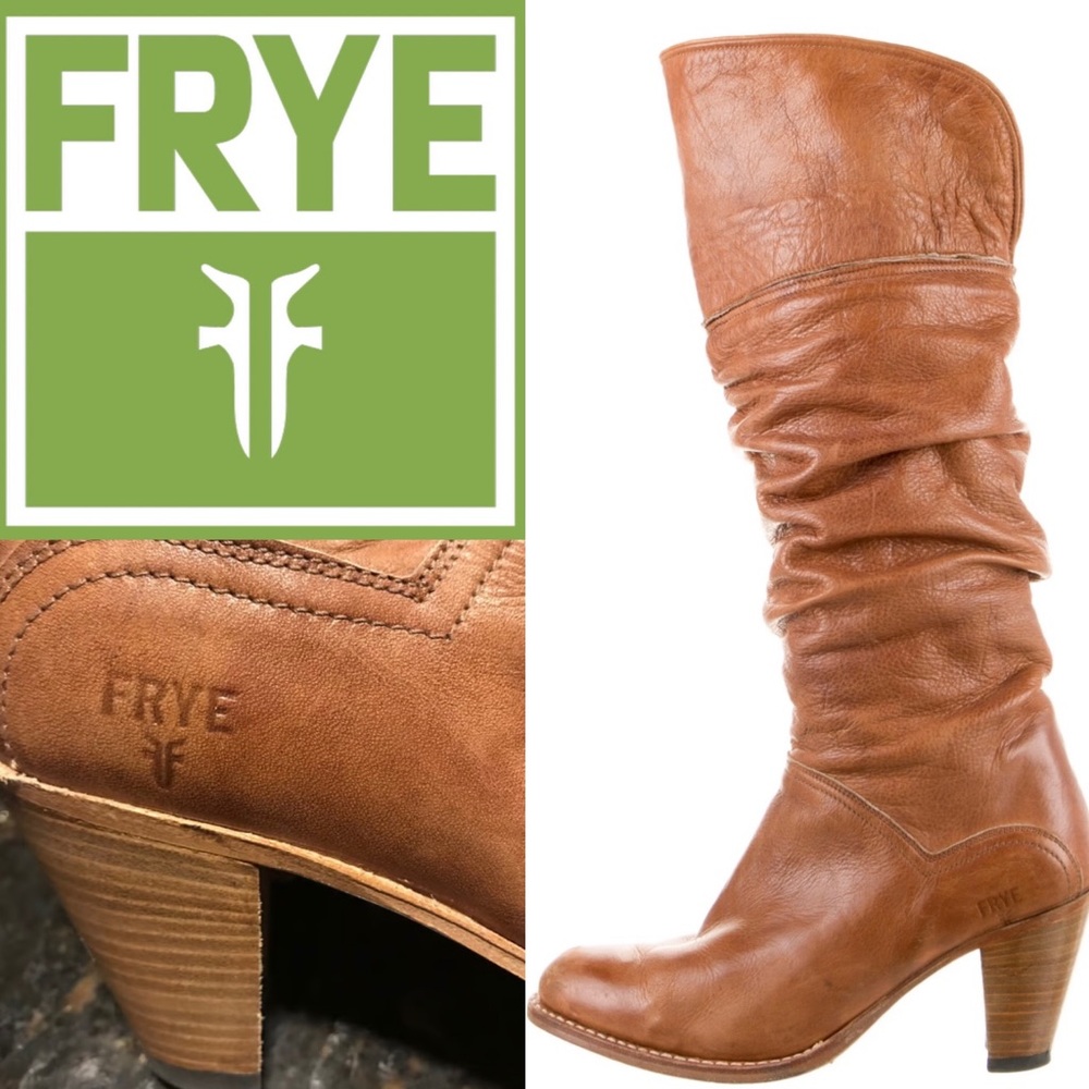 Frye Leather Western Boots